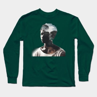 Afrocentric Man Nature Long Sleeve T-Shirt